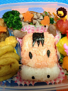 キャラ弁?!お馬さんのお弁当-レシピのメイン写真