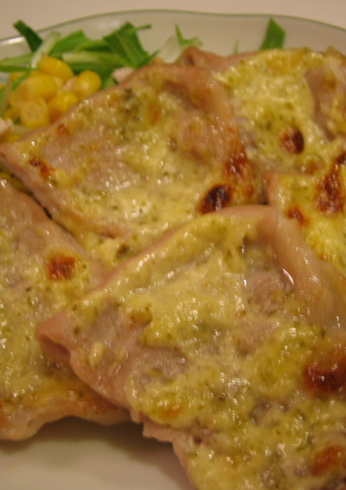 豚肉のトースター焼き♪柚子胡椒マヨ-レシピのメイン写真