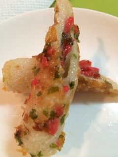 ★簡単★紅生姜in竹輪磯辺揚げ(≧∇≦)-レシピのメイン写真