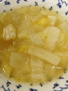 トロトロ白菜の生姜スープ-レシピのメイン写真