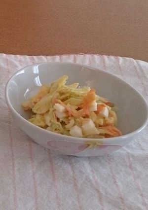 超簡単＊コールスローサラダ-レシピのメイン写真