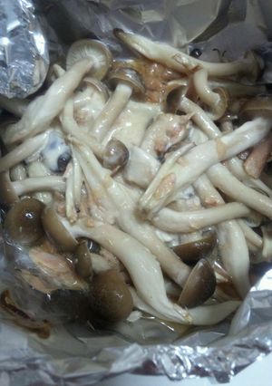 ツナマヨしめじ-レシピのメイン写真