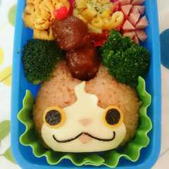 รูปของ 話題入り感謝☆ジバニャン キャラ弁