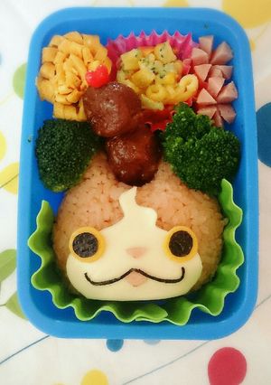 話題入り感謝☆ジバニャン キャラ弁-レシピのメイン写真