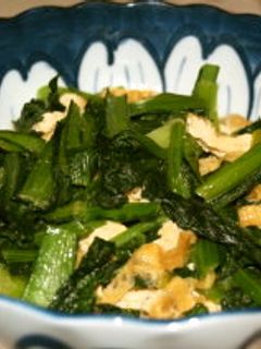 小松菜の炒め煮-レシピのメイン写真