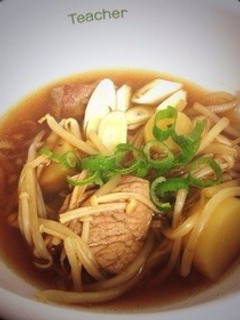 豚バラ肉とじゃがいもの煮物-レシピのメイン写真