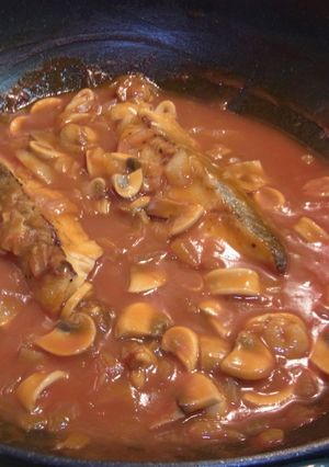 うちの夕飯　鱈のトマト煮-レシピのメイン写真