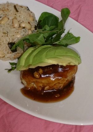 アボカドの豆腐ハンバーグ-レシピのメイン写真