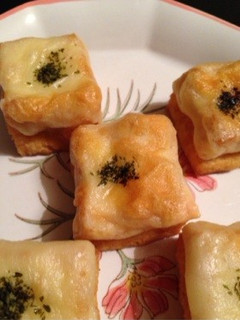簡単おつまみ(^.^)厚揚げチーズ-レシピのメイン写真