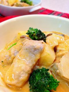 エリンギロールのクリーム煮-レシピのメイン写真