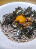 年越しそばに☆納豆そば