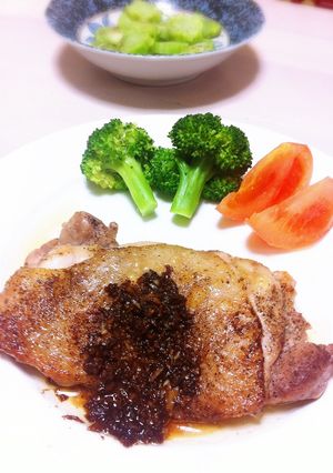 簡単♪チキンステーキ☆ガーリック醤油-レシピのメイン写真