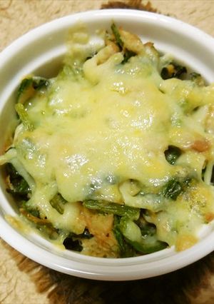 ほうれん草のツナチーズ焼き　どすぇ-レシピのメイン写真