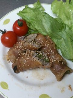 和風な豚肉巻き-レシピのメイン写真
