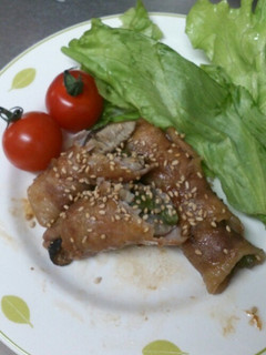 和風な豚肉巻き-レシピのメイン写真