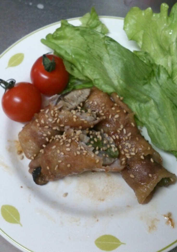 和風な豚肉巻き-レシピのメイン写真