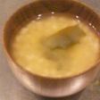 レトルト味噌汁に◇押し麦in