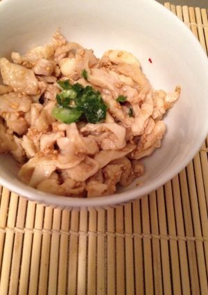捨てないで!簡単おつまみ♥鶏皮ポン酢-レシピのメイン写真