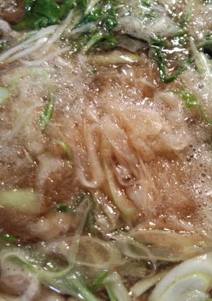 水菜と豚肉で簡単みぞれ鍋-レシピのメイン写真