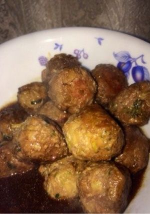 餃子の余りダネで！簡単肉団子-レシピのメイン写真