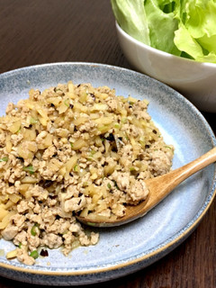 ひき肉の豆鼓炒め-レシピのメイン写真