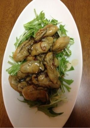 牡蠣の甘酢和え-レシピのメイン写真