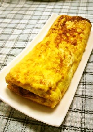ふわっふわな甘麹玉子焼き ～後振り塩で～-レシピのメイン写真