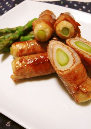 ボリュームあるよ！ちくわの肉巻き☆-レシピのメイン写真