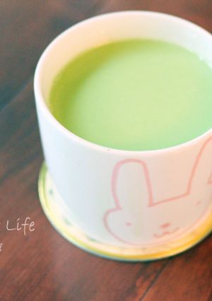 抹茶のホワイトホットチョコレート-レシピのメイン写真