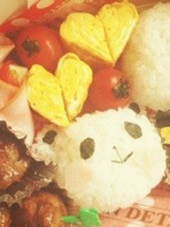 パンダ お弁当 キャラ-レシピのメイン写真