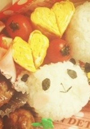 パンダ お弁当 キャラ-レシピのメイン写真