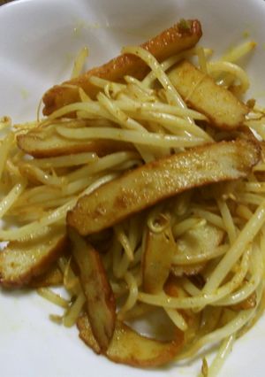 もやしとはんぺんのカレー炒め-レシピのメイン写真