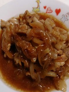 蒲焼きのタレで簡単豚肉しょうが焼き-レシピのメイン写真