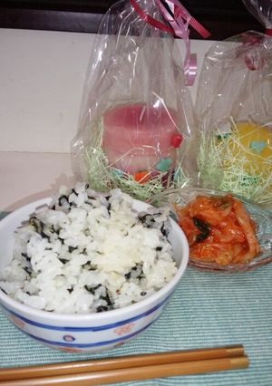 韓国海苔混ぜご飯-レシピのメイン写真