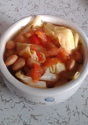 ＊*たっぷりお豆とトマトのスープ*＊-レシピのメイン写真