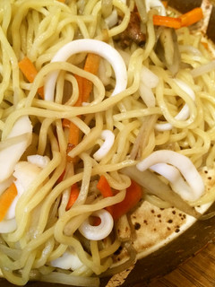 ウドとイカの塩焼きそば-レシピのメイン写真