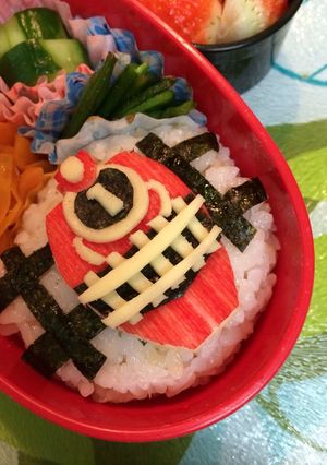 トッキュウジャー ☆ 1号 ☆キャラ弁-レシピのメイン写真