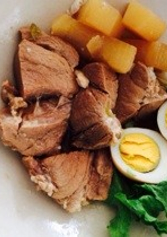 豚肉と卵と大根の煮物-レシピのメイン写真