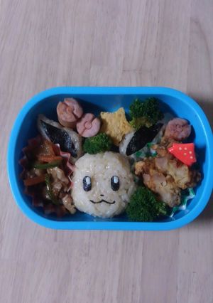 キャラ弁☆ポケモン イーブイ-レシピのメイン写真
