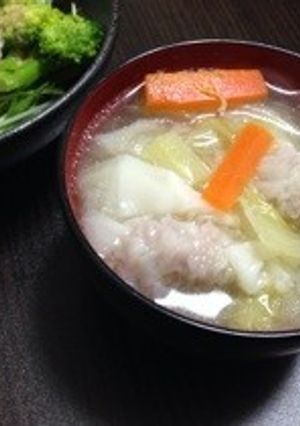 ワンタンスープ-レシピのメイン写真