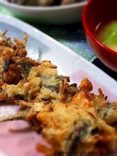 簡単でも美味しい!イリコのかき揚げ-レシピのメイン写真