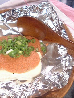 おいしい~焼きたらこマヨ豆腐-レシピのメイン写真