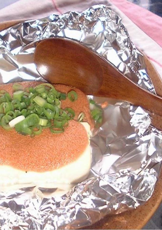 おいしい～焼きたらこマヨ豆腐-レシピのメイン写真