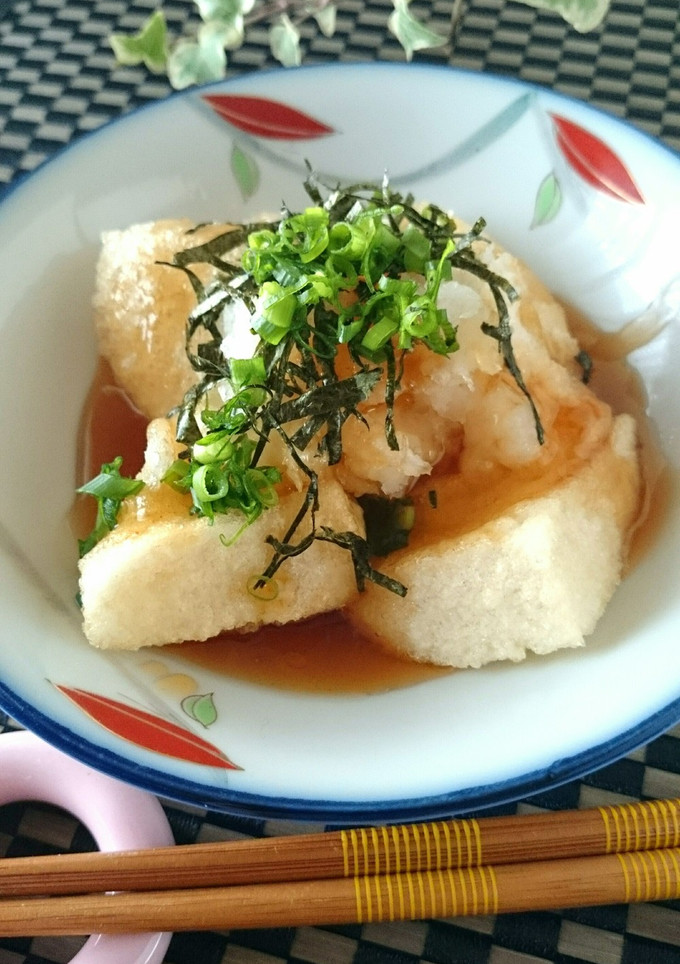 軽食に☆簡単♪揚げ出しもちのあんかけ★-レシピのメイン写真