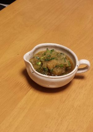 生姜風味、簡単おろしソース-レシピのメイン写真