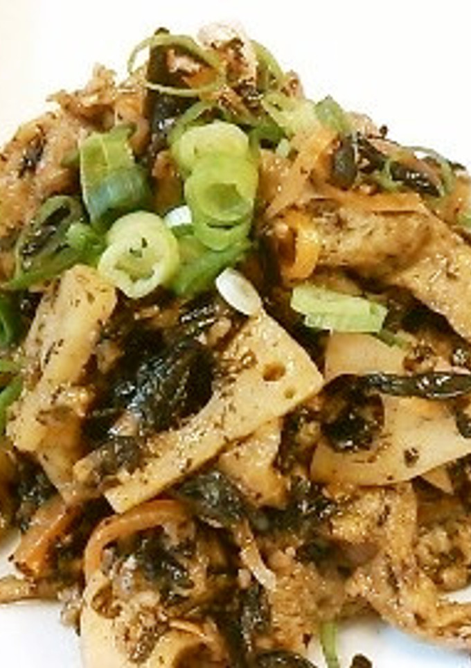 豚ミンチでコク旨♡ひじきと蓮根の煮物。-レシピのメイン写真