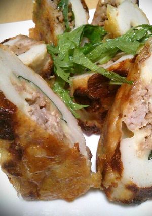 絶品!!とろーりチーズちくわの甘肉詰め-レシピのメイン写真