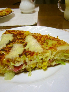 お好み焼きみたいな♪ホットケーキ♥-レシピのメイン写真