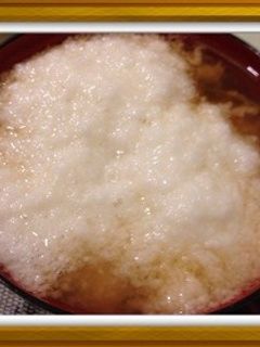 ☆トロトロ山芋のぶっかけ醤油汁☆-レシピのメイン写真