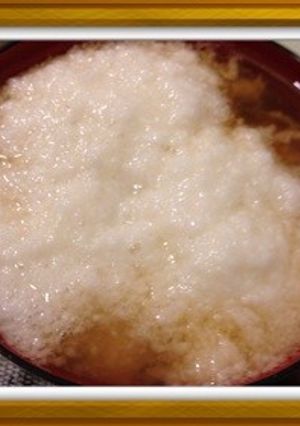 ☆トロトロ山芋のぶっかけ醤油汁☆-レシピのメイン写真